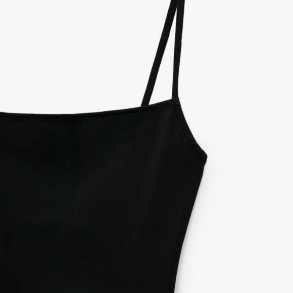 Fitted Black Athleisure Jumpsuit - Picture 4 of 4